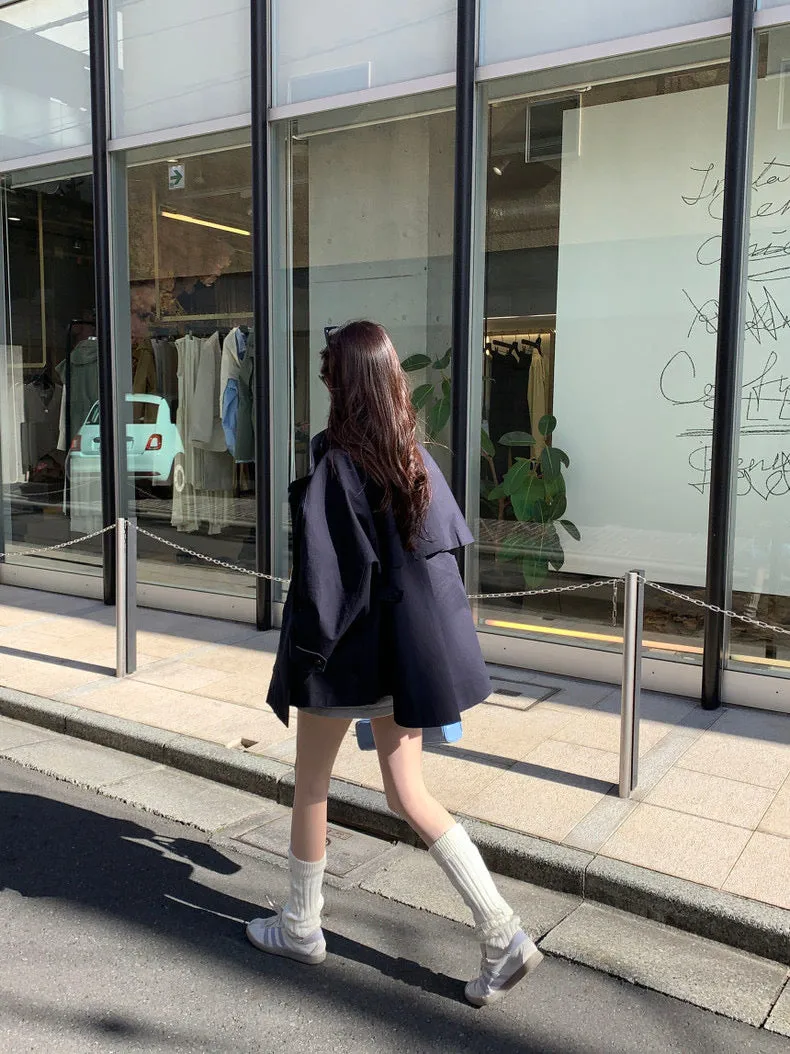 Babydoll Relaxed Trench Coat