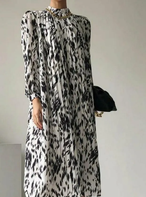 Casual Stylish-Full Sleeve Printed pattern Women dress