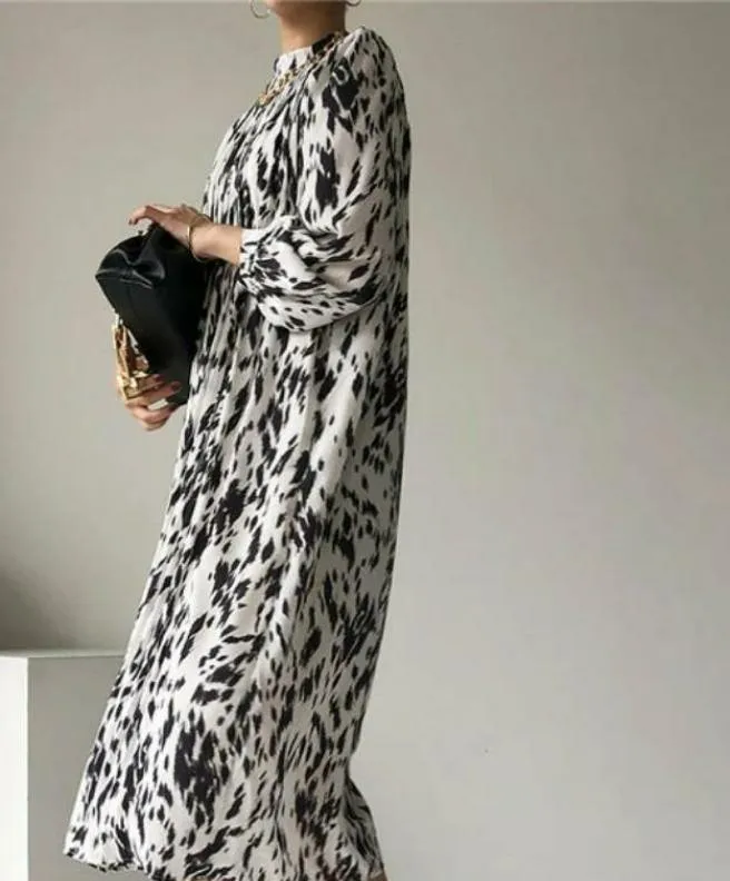 Casual Stylish-Full Sleeve Printed pattern Women dress