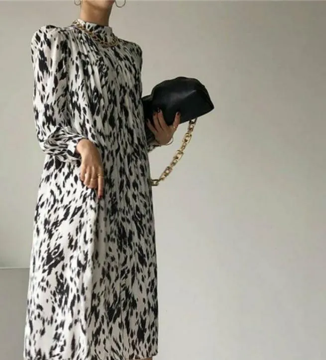 Casual Stylish-Full Sleeve Printed pattern Women dress
