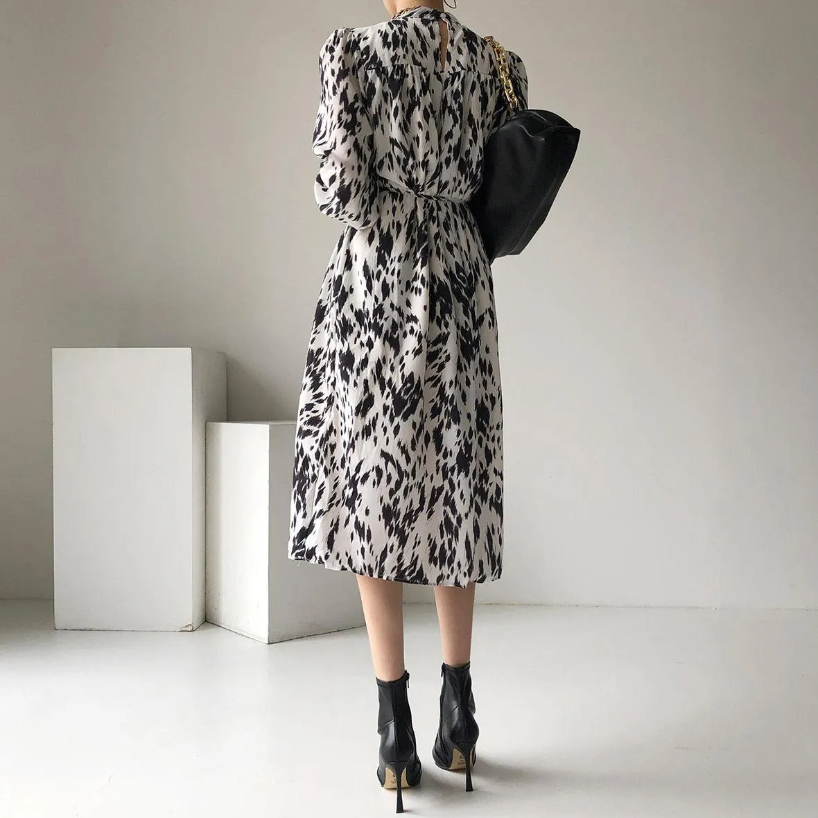 Casual Stylish-Full Sleeve Printed pattern Women dress