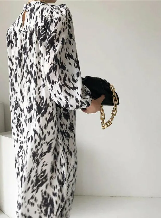 Casual Stylish-Full Sleeve Printed pattern Women dress