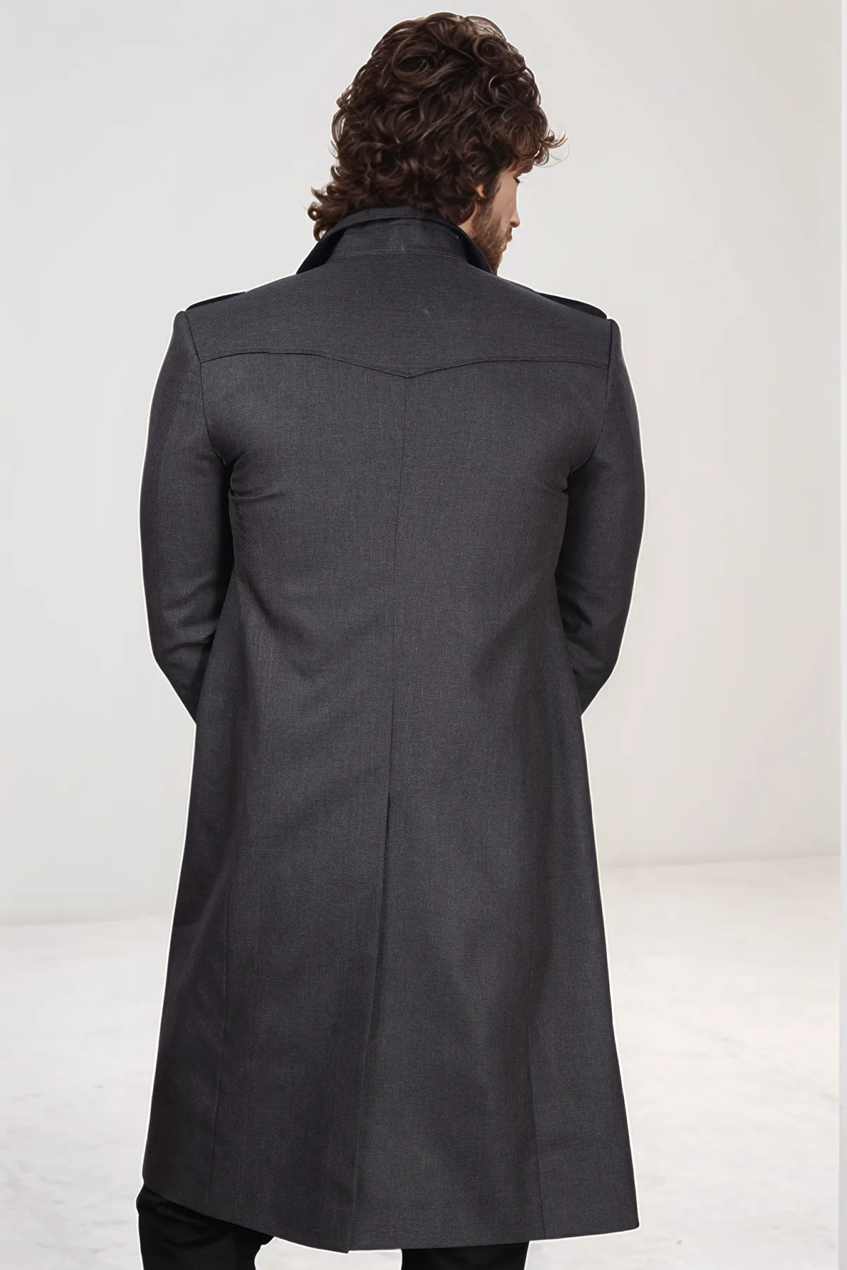 Dark Grey Trench coat