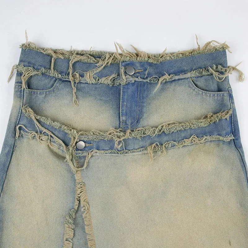 Larisa Denim Midi Skirt