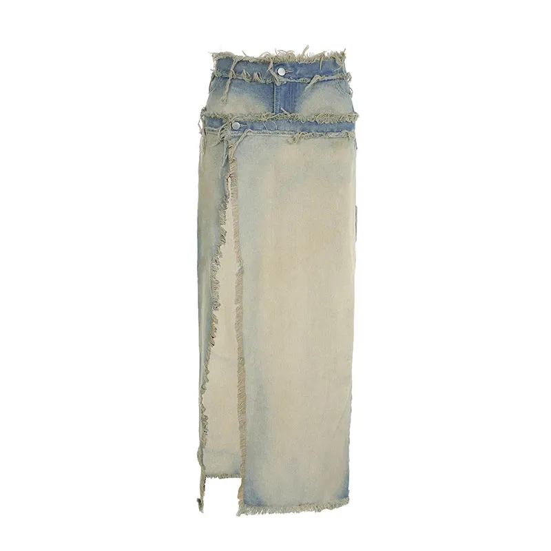 Larisa Denim Midi Skirt