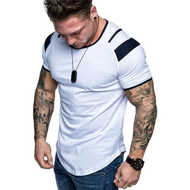 Men's Fashion Casual Red T-Shirt